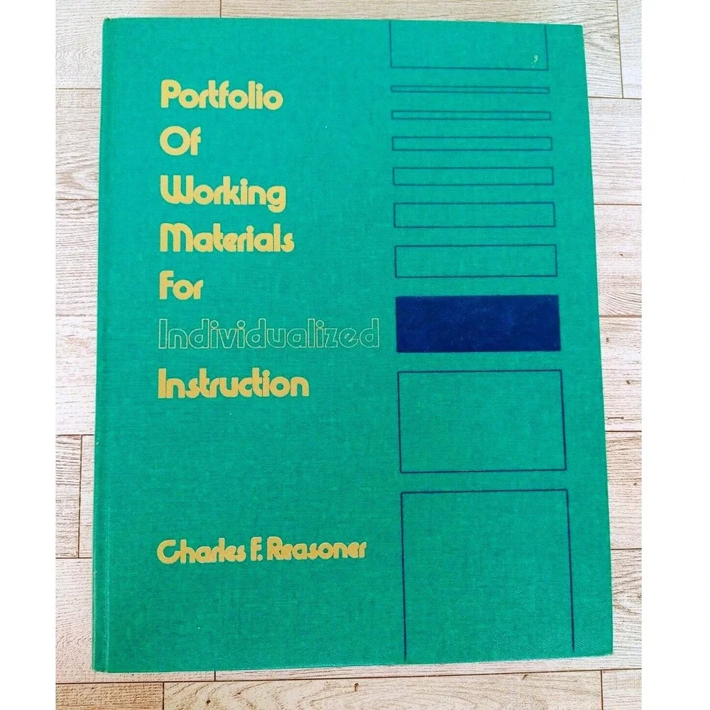 Portfolio of Working Materials Individualized Instruction HC Homeschool Book 70s